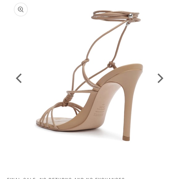 schutz nude heels